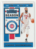 Andre Drummond - Detroit Pistons (NBA Basketball Card) 2019-20 Panini Contenders # 5 Mint