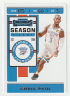 Chris Paul - Oklahoma City Thunder (NBA Basketball Card) 2019-20 Panini Contenders # 16 Mint