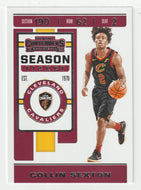 Collin Sexton - Cleveland Cavaliers (NBA Basketball Card) 2019-20 Panini Contenders # 19 Mint