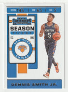 Dennis Smith Jr. - New York Knicks (NBA Basketball Card) 2019-20 Panini Contenders # 27 Mint