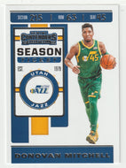 Donovan Mitchell - Utah Jazz (NBA Basketball Card) 2019-20 Panini Contenders # 31 Mint