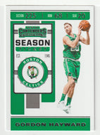 Gordon Hayward - Boston Celtics (NBA Basketball Card) 2019-20 Panini Contenders # 35 Mint