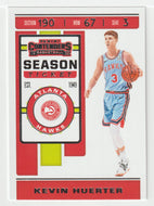 Kevin Huerter - Atlanta Hawks (NBA Basketball Card) 2019-20 Panini Contenders # 58 Mint