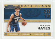 Jaxson Hayes - New Orleans Pelicans - Draft Class of 2019 (NBA Basketball Card) 2019-20 Panini Contenders # 8 Mint