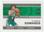 Carsen Edwards - Boston Celtics - Draft Class of 2019 (NBA Basketball Card) 2019-20 Panini Contenders # 16 Mint