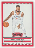 Paul George - Los Angeles Clippers - Front Row Seat (NBA Basketball Card) 2019-20 Panini Contenders # 7 Mint