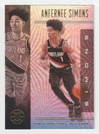 Anfernee Simons - Portland Trail Blazers (NBA Basketball Card) 2019-20 Panini Illusions # 69 Mint