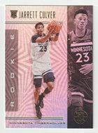 Jarrett Culver RC - Minnesota Timberwolves (NBA Basketball Card) 2019-20 Panini Illusions # 153 Mint