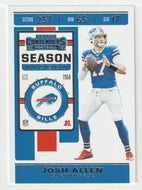 Josh Allen - Buffalo Bills (NFL Football Card) 2019 Panini Contenders # 3 Mint
