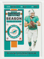 Ryan Fitzpatrick - Miami Dolphins (NFL Football Card) 2019 Panini Contenders # 6 Mint