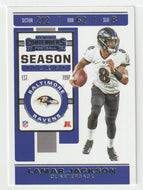 Lamar Jackson - Baltimore Ravens (NFL Football Card) 2019 Panini Contenders # 15 Mint