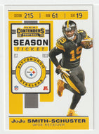 JuJu Smith-Schuster - Pittsburgh Steelers (NFL Football Card) 2019 Panini Contenders # 22 Mint
