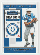 Jacoby Brissett - Indianapolis Colts (NFL Football Card) 2019 Panini Contenders # 30 Mint
