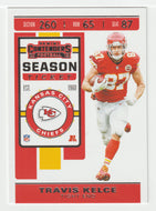 Travis Kelce - Kansas City Chiefs (NFL Football Card) 2019 Panini Contenders # 41 Mint