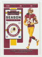 Josh Norman - Washington Redskins (NFL Football Card) 2019 Panini Contenders # 61 Mint