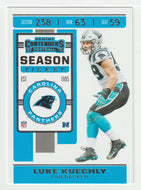 Luke Kuechly - Carolina Panthers (NFL Football Card) 2019 Panini Contenders # 77 Mint