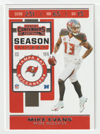 Mike Evans - Tampa Bay Buccaneers (NFL Football Card) 2019 Panini Contenders # 82 Mint