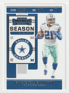 Ezekiel Elliott - Dallas Cowboys (NFL Football Card) 2019 Panini Contenders # 99 Mint