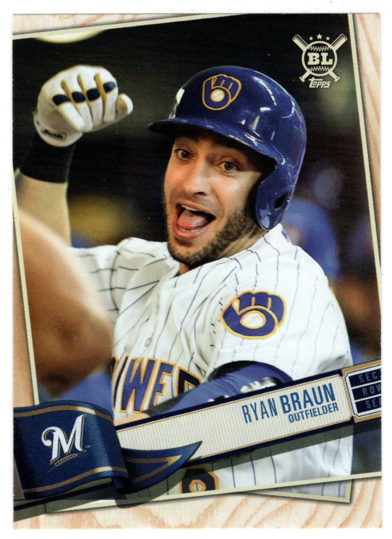 Ryan Braun - Milwaukee Brewers (MLB Baseball Card) 2019 Topps Big League # 43 Mint