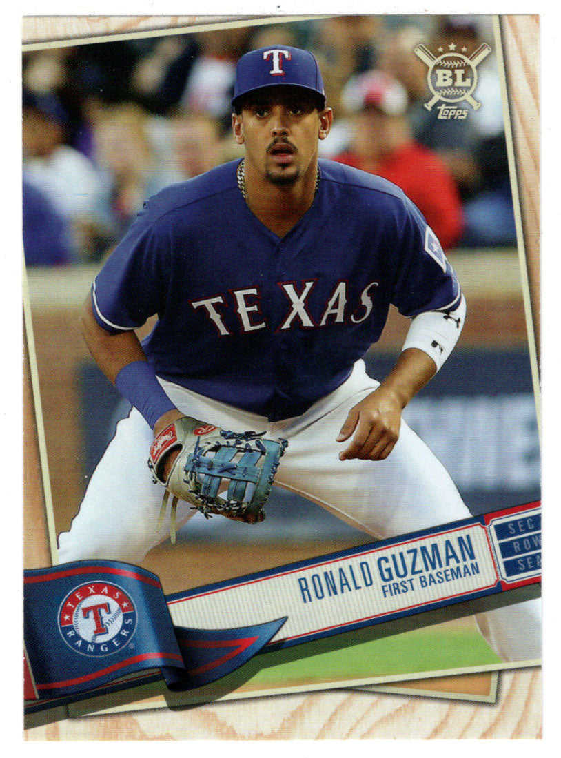 Ronald Guzman - Texas Rangers (MLB Baseball Card) 2019 Topps Big League # 51 Mint
