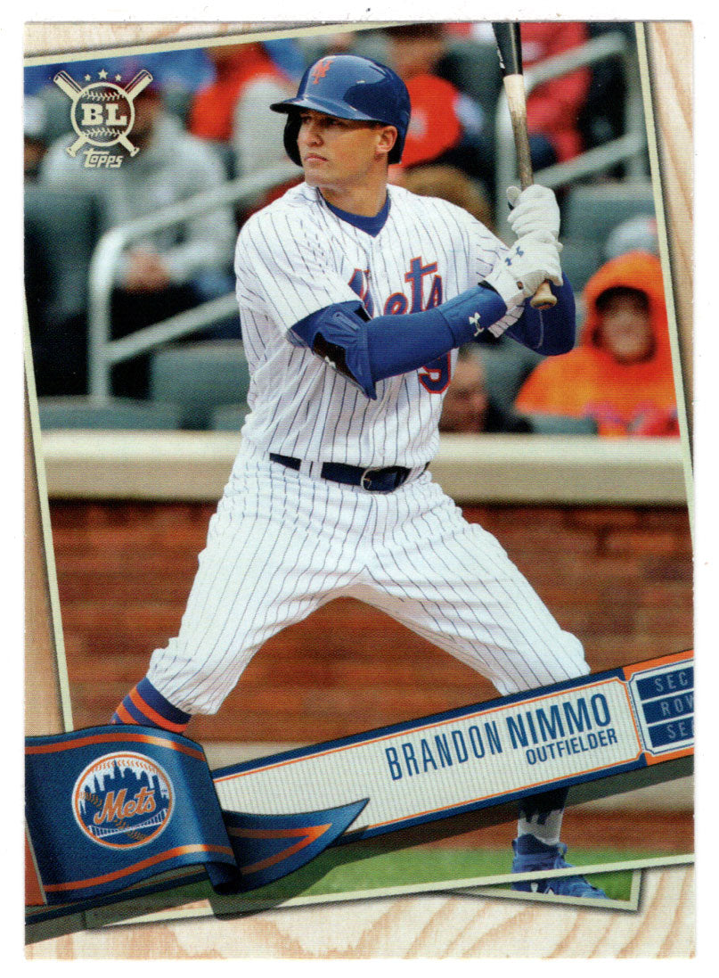 Brandon Nimmo - New York Mets (MLB Baseball Card) 2019 Topps Big League # 89 Mint