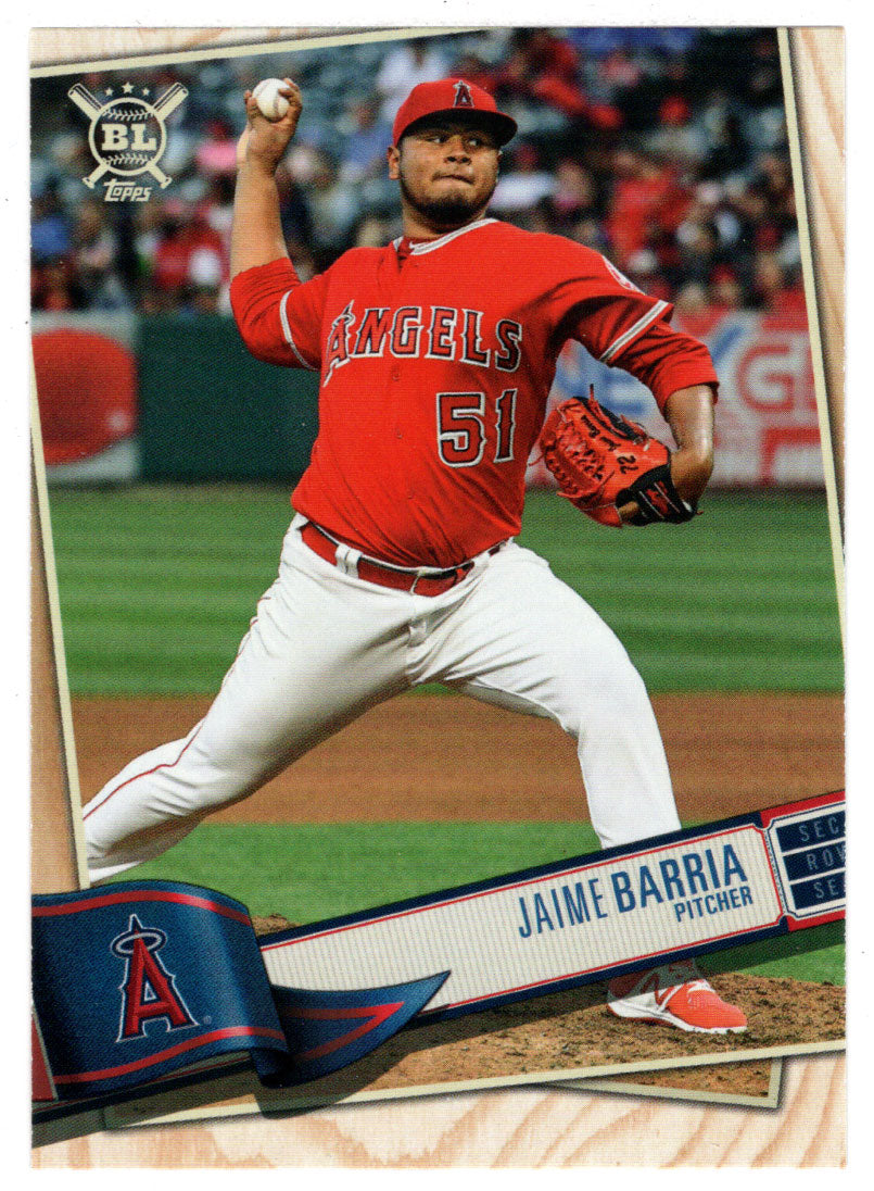 Jaime Barria - Los Angeles Angels (MLB Baseball Card) 2019 Topps Big League # 126 Mint