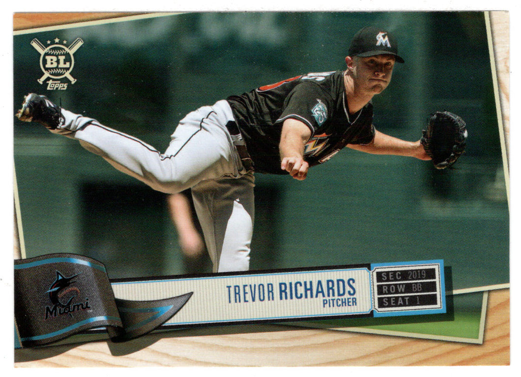 Trevor Richards - Miami Marlins (MLB Baseball Card) 2019 Topps Big League # 135 Mint