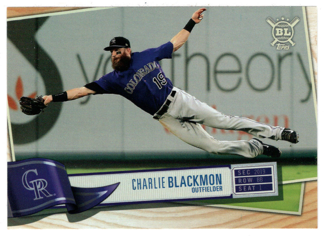 Charlie Blackmon - Colorado Rockies (MLB Baseball Card) 2019 Topps Big League # 152 Mint