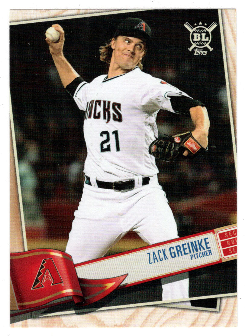 Zack Greinke - Arizona Diamondbacks (MLB Baseball Card) 2019 Topps Big League # 162 Mint