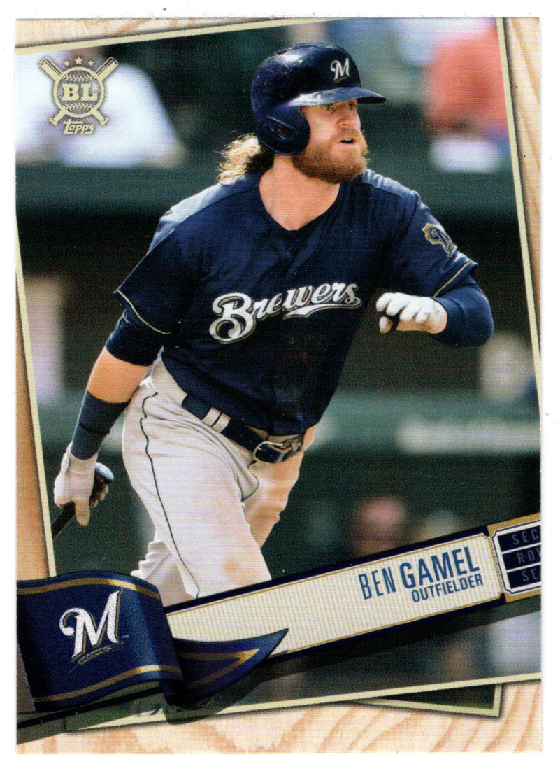 Ben Gamel - Milwaukee Brewers (MLB Baseball Card) 2019 Topps Big League # 188 Mint