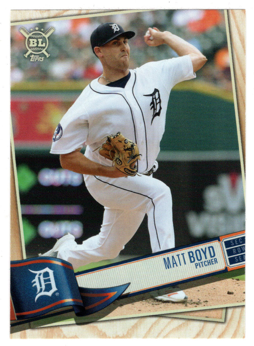 Matt Boyd - Detroit Tigers (MLB Baseball Card) 2019 Topps Big League # 205 Mint