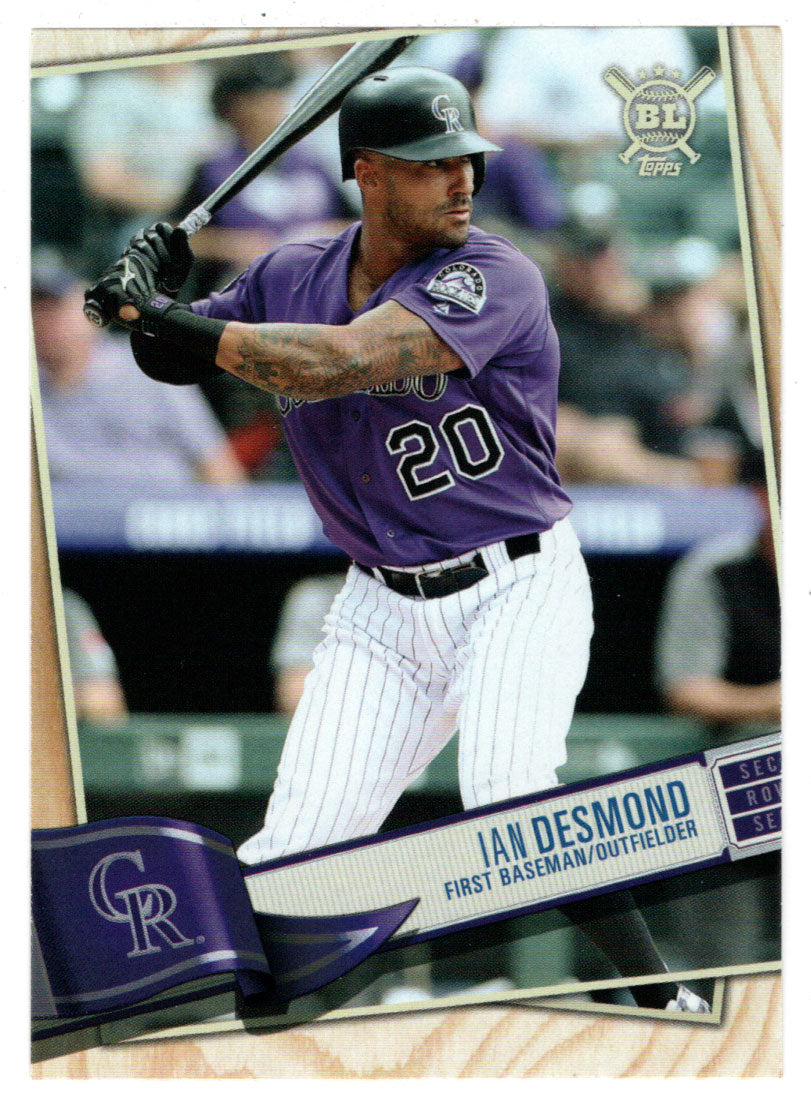 Ian Desmond - Colorado Rockies (MLB Baseball Card) 2019 Topps Big League # 209 Mint