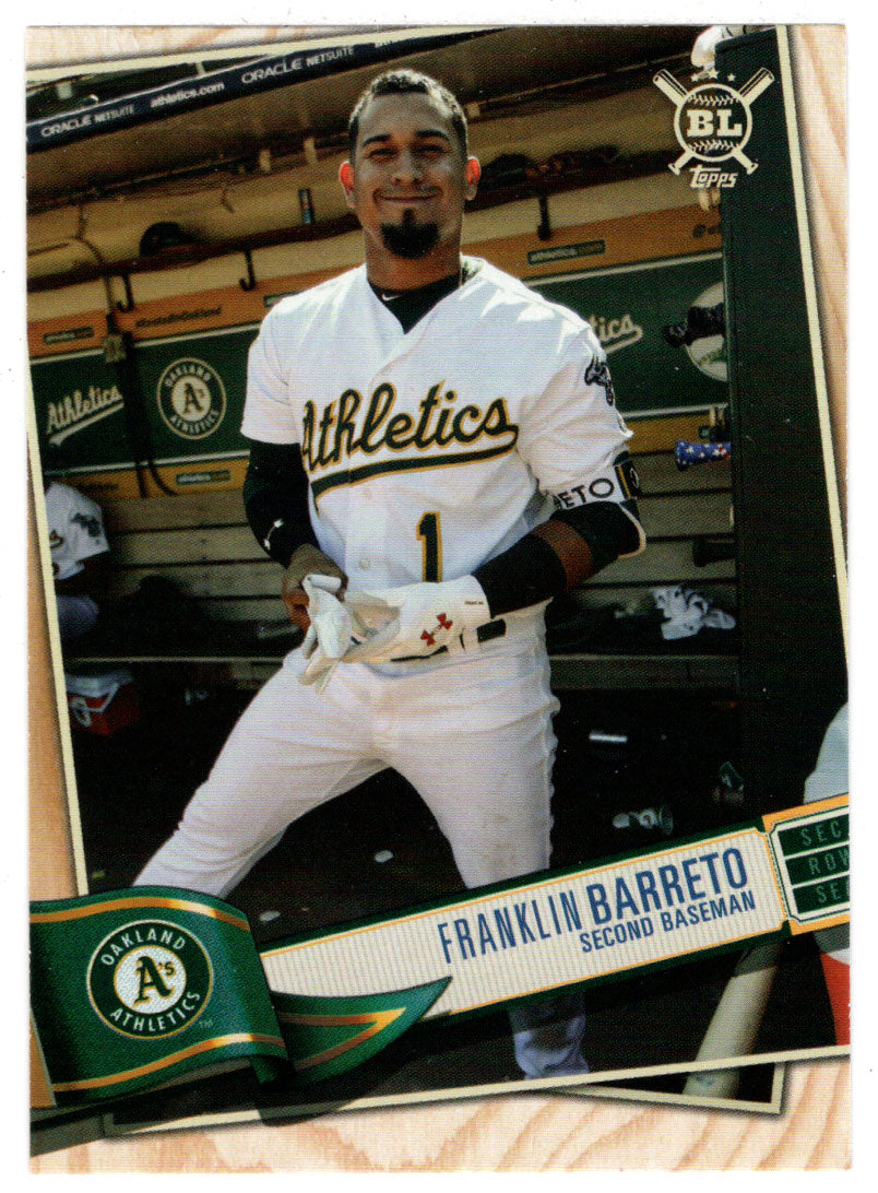 Franklin Barreto - Oakland Athletics (MLB Baseball Card) 2019 Topps Big League # 249 Mint