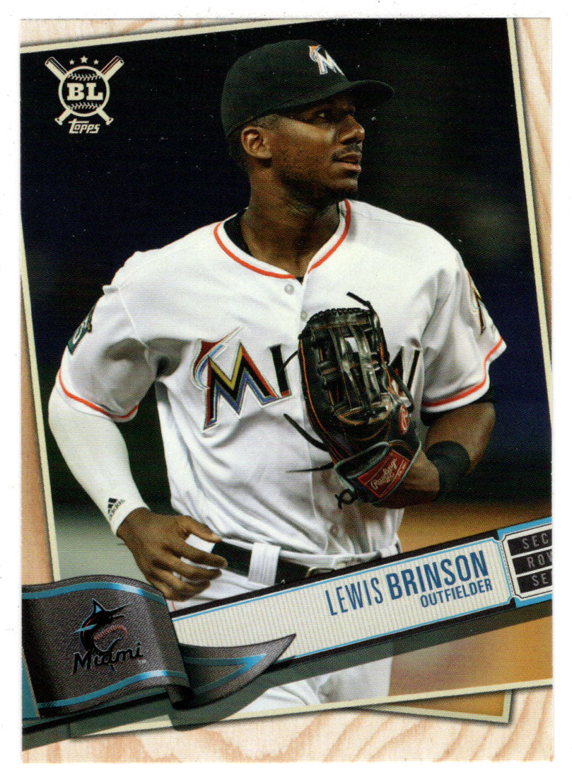 Lewis Brinson - Miami Marlins (MLB Baseball Card) 2019 Topps Big League # 261 Mint