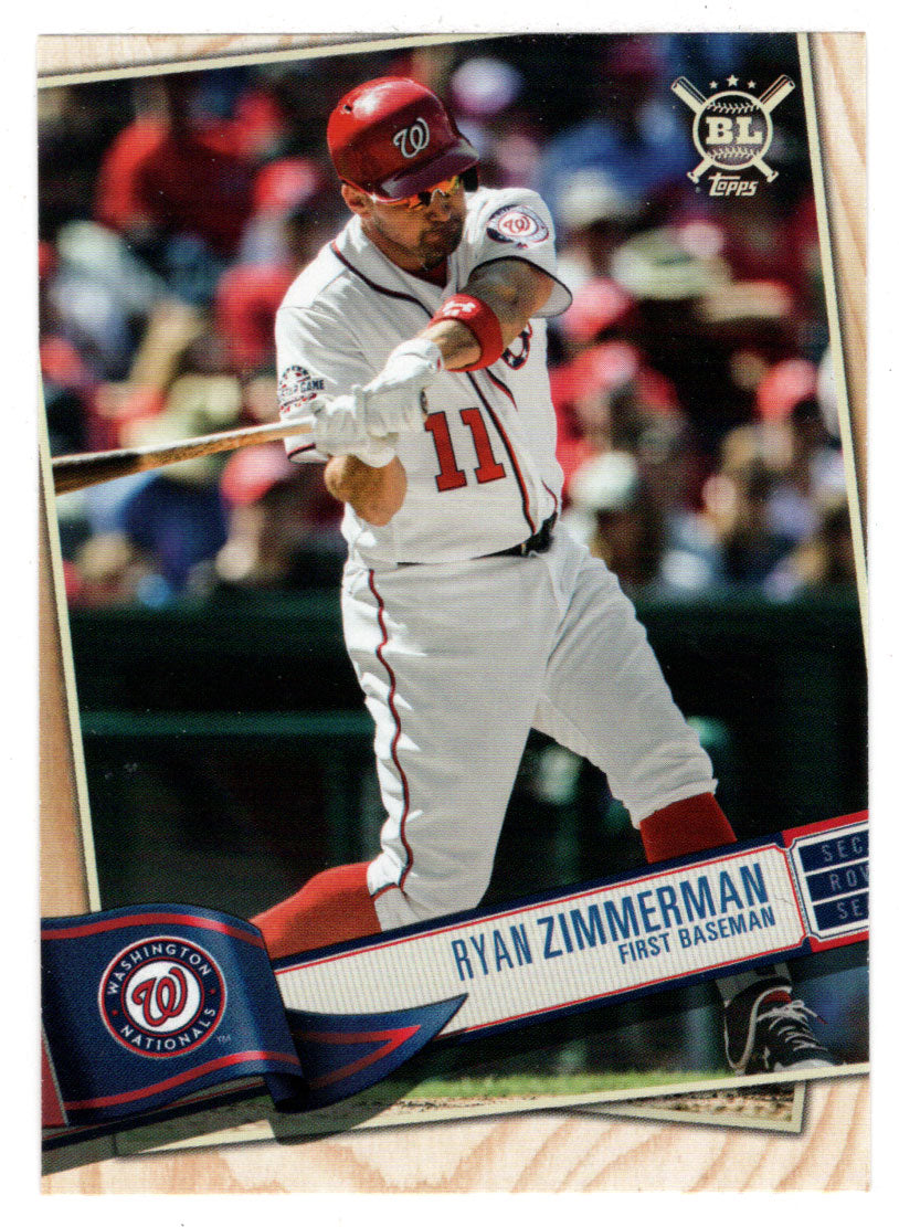 Ryan Zimmerman - Washington Nationals (MLB Baseball Card) 2019 Topps Big League # 268 Mint