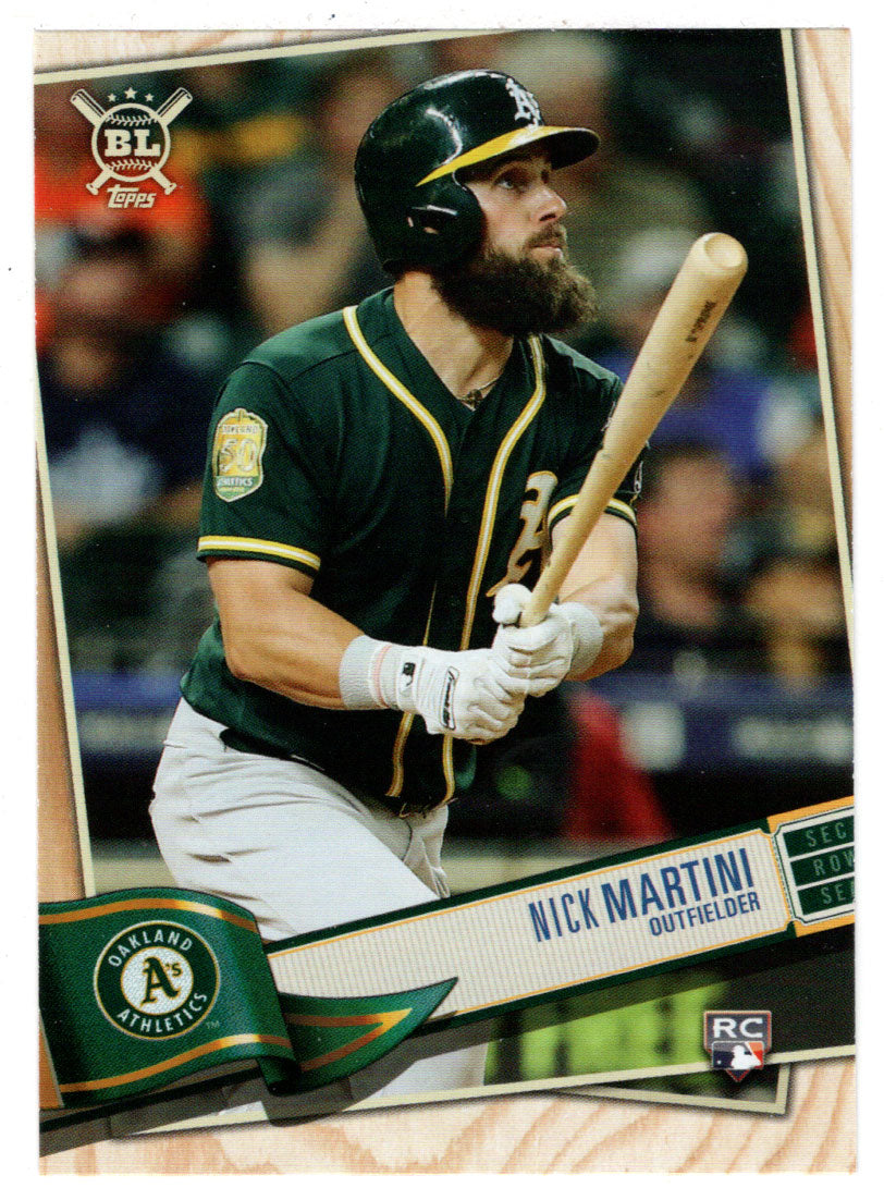 Nick Martini RC - Oakland Athletics (MLB Baseball Card) 2019 Topps Big League # 281 Mint