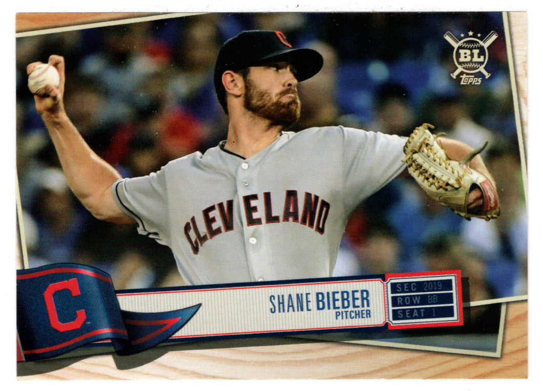 Shane Bieber - Cleveland Indians (MLB Baseball Card) 2019 Topps Big League # 283 Mint