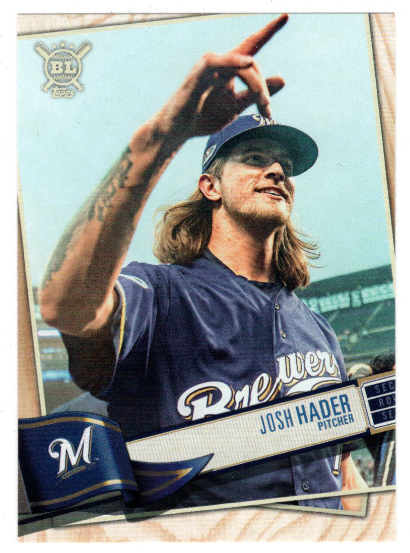 Josh Hader - Milwaukee Brewers (MLB Baseball Card) 2019 Topps Big League # 293 Mint