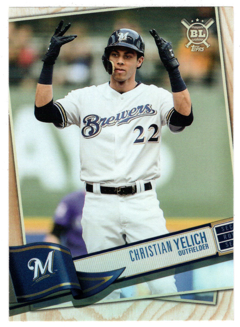 Christian Yelich - Milwaukee Brewers (MLB Baseball Card) 2019 Topps Big League # 300 Mint