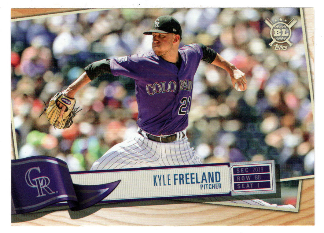 Kyle Freeland - Colorado Rockies (MLB Baseball Card) 2019 Topps Big League # 302 Mint