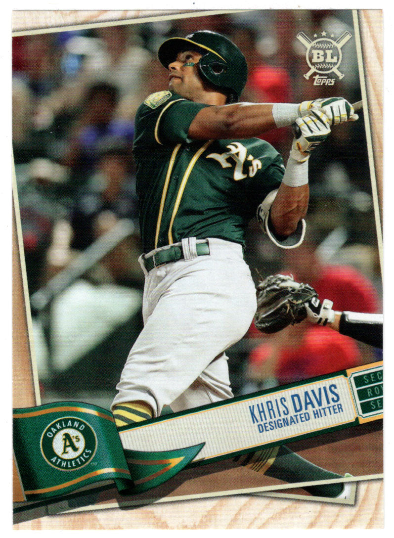 Khris Davis - Oakland Athletics (MLB Baseball Card) 2019 Topps Big League # 312 Mint
