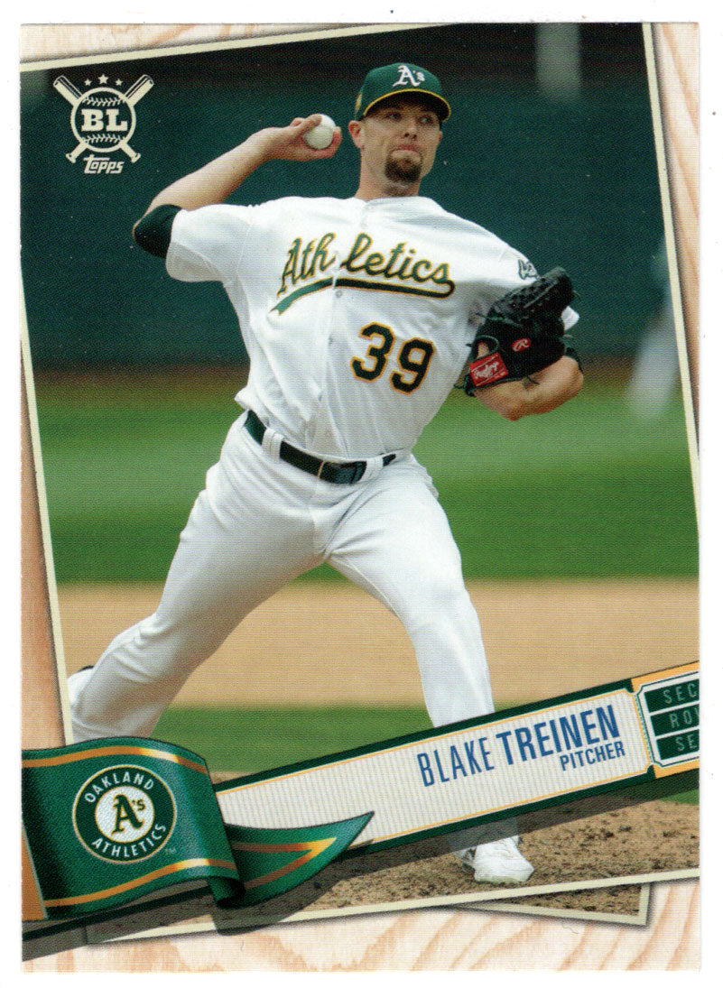 Blake Treinen - Oakland Athletics (MLB Baseball Card) 2019 Topps Big League # 329 Mint