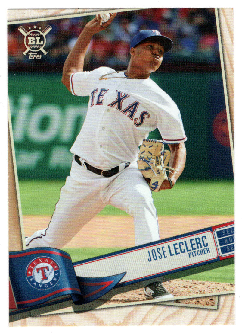 Jose Leclerc - Texas Rangers (MLB Baseball Card) 2019 Topps Big League # 335 Mint