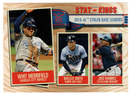 Jose Ramirez - Mallex Smith - Whit Merrifield - Stat-Kings (MLB Baseball Card) 2019 Topps Big League # 357 Mint