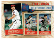 Patrick Corbin - Max Scherzer - Jacob deGrom - Stat-Kings (MLB Baseball Card) 2019 Topps Big League # 366 Mint