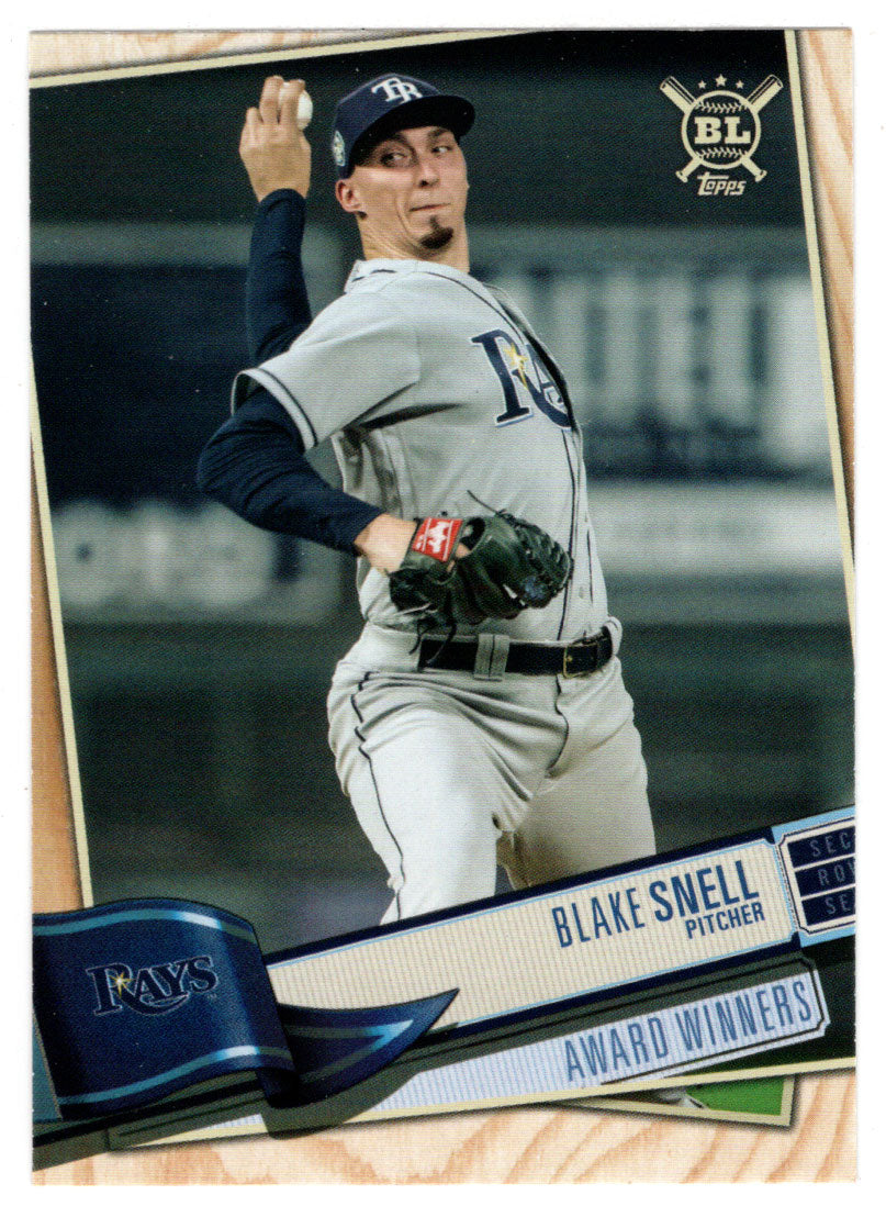 Blake Snell - Tampa Bay Rays - Award Winner (MLB Baseball Card) 2019 Topps Big League # 382 Mint