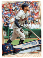 George Springer - Houston Astros - Highlights (MLB Baseball Card) 2019 Topps Big League # 386 Mint