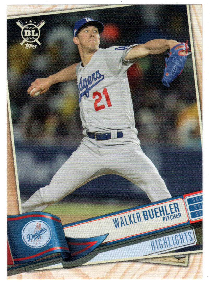 Walker Buehler - Los Angeles Dodgers - Highlights (MLB Baseball Card) 2019 Topps Big League # 391 Mint