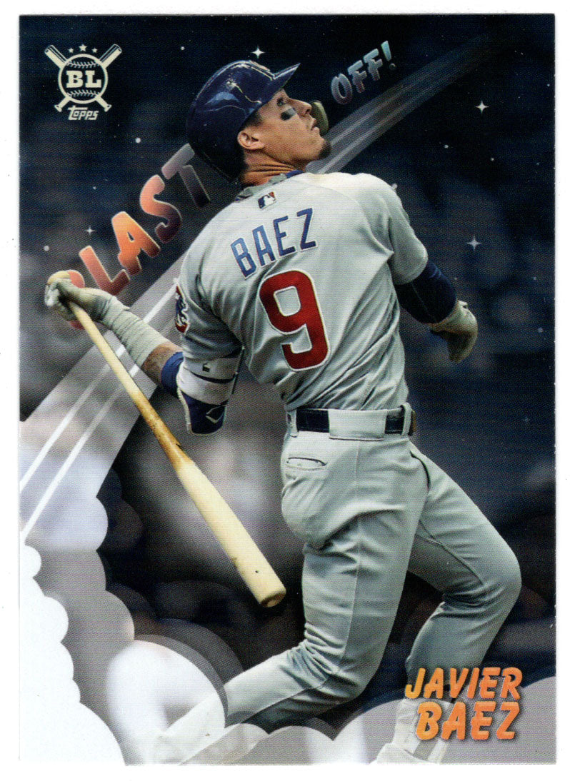 Javier Baez - Chicago Cubs - Blast Off (MLB Baseball Card) 2019 Topps Big League # BO-4 Mint