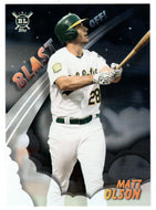 Matt Olson - Oakland Athletics - Blast Off (MLB Baseball Card) 2019 Topps Big League # BO-11 Mint